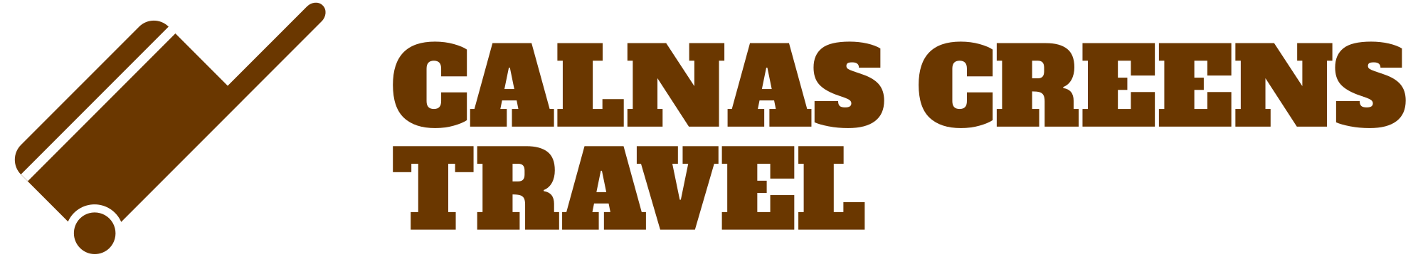 calnas creens travel logo